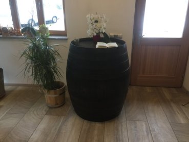 Stehtisch Whiskyfass als Fasstisch Eichenfass rustikal Tischfass Holzfass gebraucht